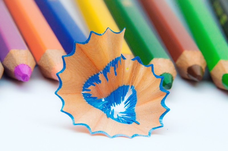 studio shot, craft, variation, vibrant color, no people, colored pencils, colorful wooden pegs, still life, close-up, multi colored, pencil, pens, colored pencil