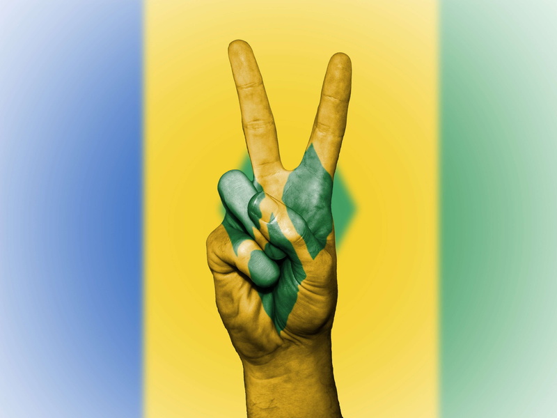 gesturing, ensign, banner, nation, icon, blue, human hand, background, colored background, unrecognizable person, royalty, human limb, yellow, creativity