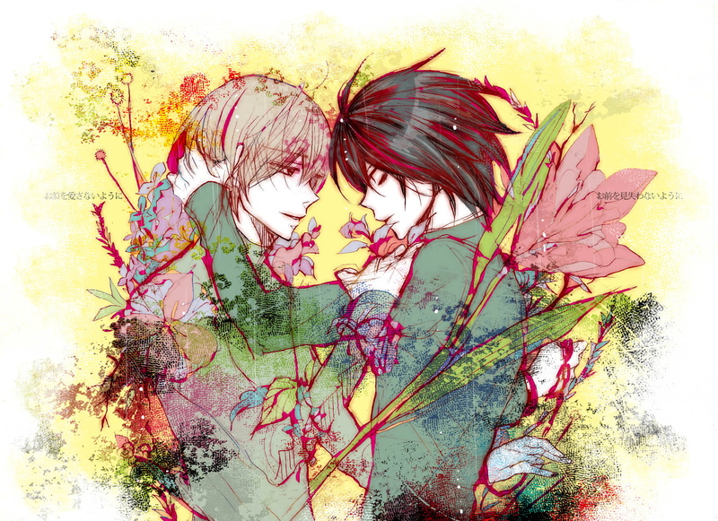 Death Note, 1080P, L (Death Note), Light Yagami, Anime, Yaoi