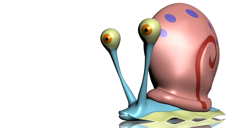 Mollusc, Spongebob Squarepants, 1080P, TV Show, 3D, Cartoon, Snail