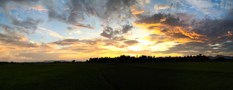 landscape, outdoors, beauty in nature, nature, background, the cloud, Scenery, idyllic, environment, Sky, no people, rice fields, the countryside, clouds