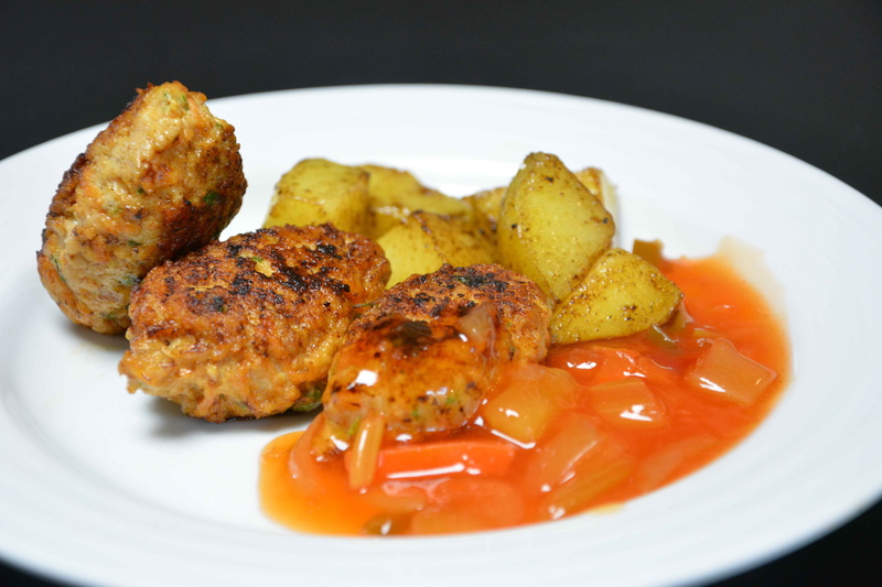 healthy eating, white meat, plate, close-up, pictures, food and drink, indulgence, recipes, chicken meat, indoors, indian food, potato, potatoes, meat