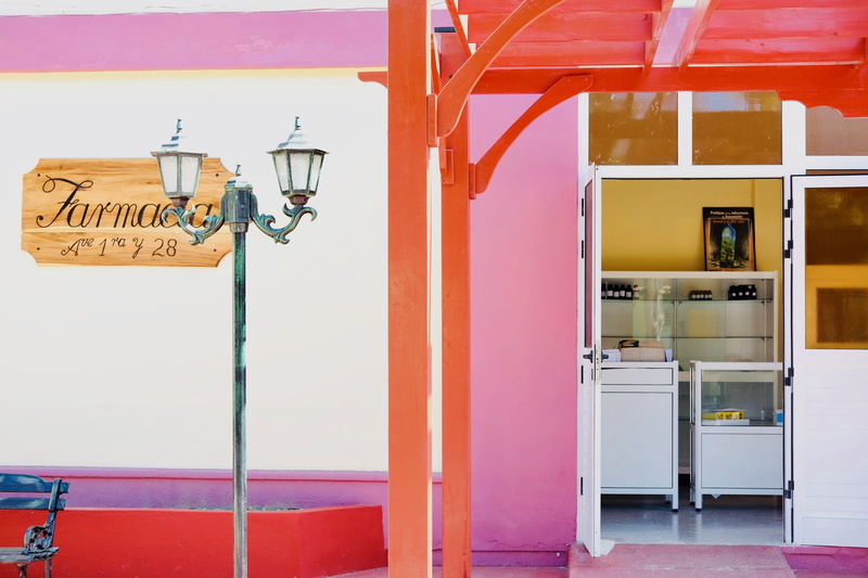 indoors, architecture, modern, medicine, medical, minimal, table, doorway, food, sign, domestic Kitchen, city, pink, street photography, design, urban