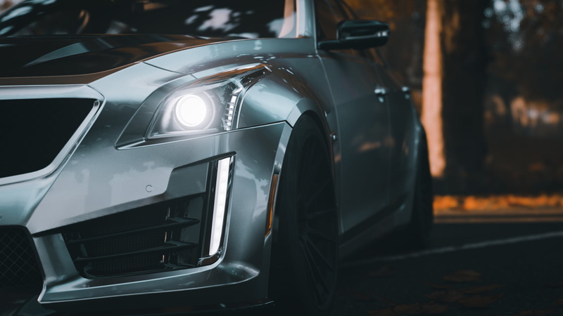 Forza Horizon 4, 1080P, Cadillac, Forza, car, Cadillac CTS-V, vehicle, CTS-V, video games