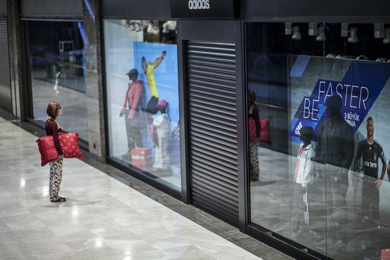 model, human, people, reflection, dream, males, full length, standing, nightmare, females, fashion, indoors, sleep, family, art, casual clothing, retail display