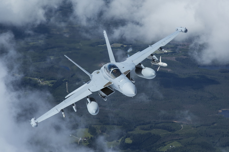 AGM-88 HARM, AIM-120 AMRAAM, Boeing EA-18G Growler, PTB, US NAVY, The aircraft REB, Container REB ALQ-21, Cockpit, 4K, Pilot