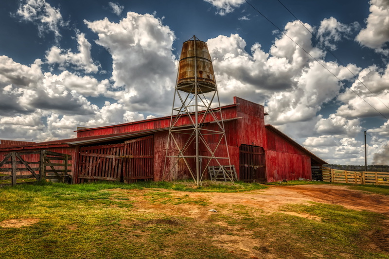 agricultural building, georgia, sunset, cloud - sky, low angle view, country, 4K, dusk, barn, nature, mood, land, plant, old, landscape, agriculture, farm