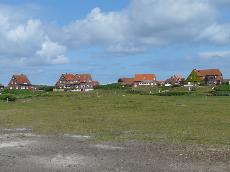 architecture, landscape, 2K, no People, architecture And Buildings, cloud - sky, grass, Island, outdoors, plant, Village, environment, Baltrum, homes