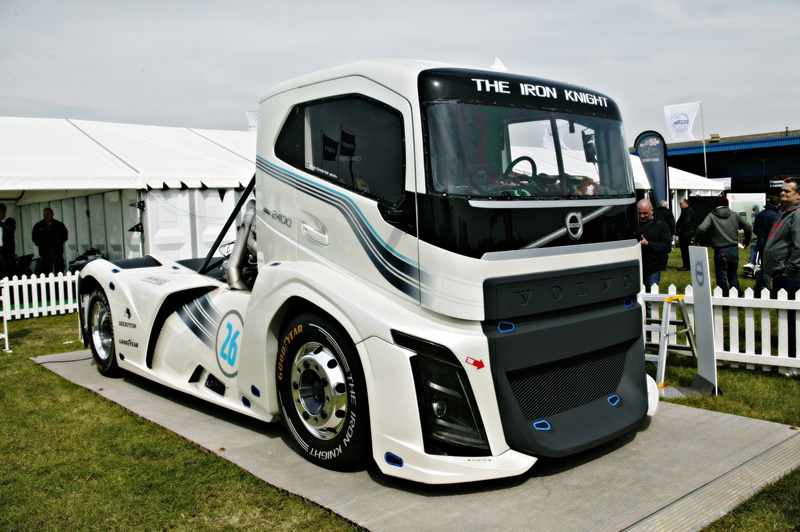 4K, truck, sunlight, peterborough, outdoors, car, east of england showground, grass, stationary, sky, real people, volvo, day, mode of transportation