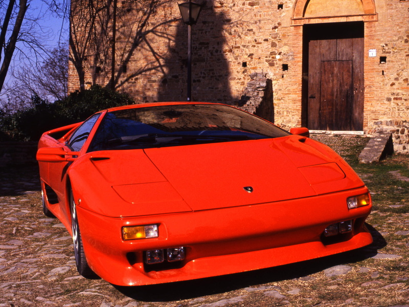 diablo, diablo vt, supercar, supercars, 1993, 1080P, lamborghini
