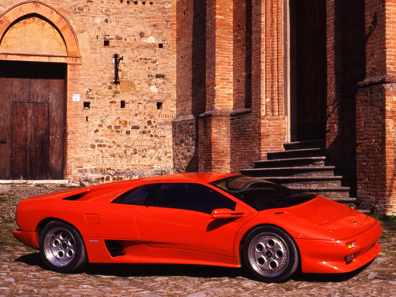 diablo vt, 1080P, supercars, diablo, 1993, lamborghini, supercar