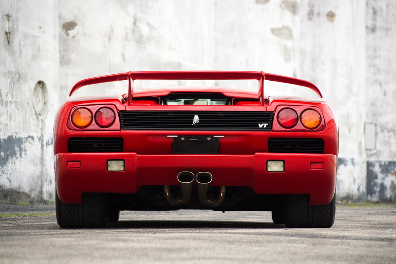 roadster, 1995, lamborghini, diablo, 720P, supercars, (vt), red, cars