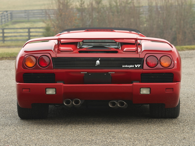diablo vt, supercars, diablo, supercar, lamborghini, 1995, 1080P, roadster