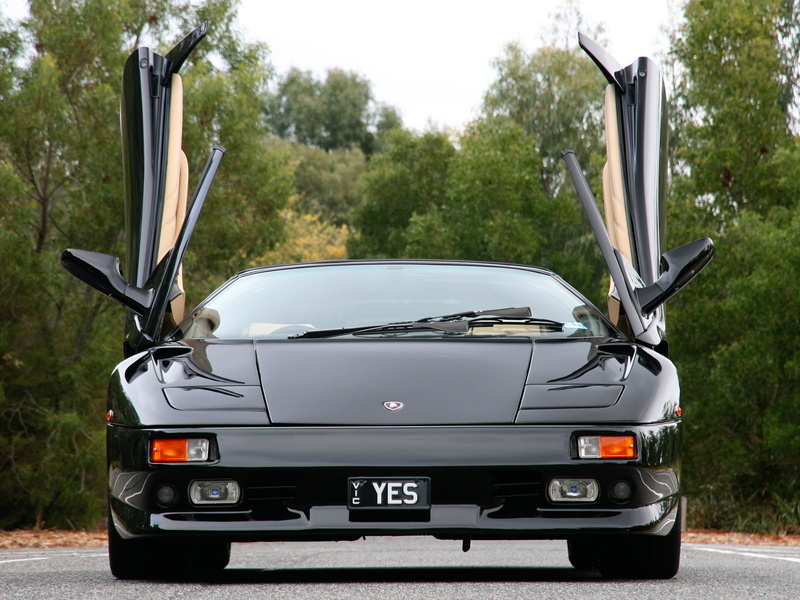 au spec, 720P, diablo, diablo vt, supercar, supercars, roadster, lamborghini, 1995