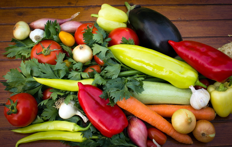 pepper, greens, tomatoes, carrots, 5K, bow, eggplant, vegetables, peppers