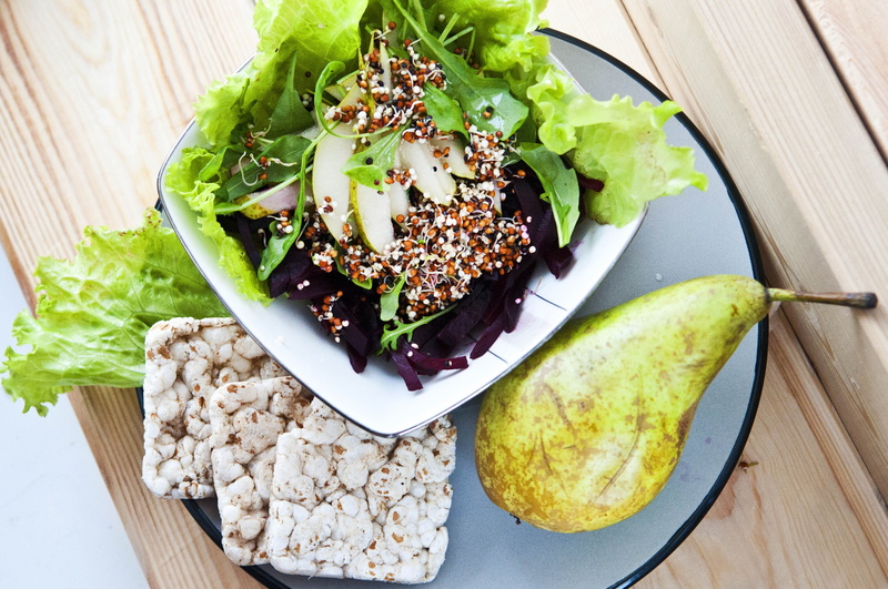 breakfast, temptation, beet, fruit, pp, ready-to-eat, healthy eating, directly above, pear, 2K, vegetable, home, indoors, garnish, close-up, foodfoto