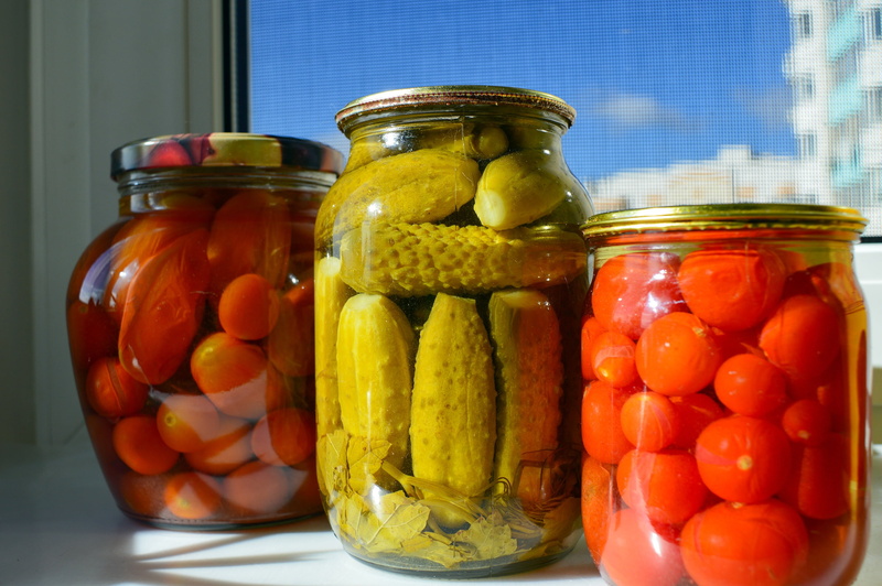wellbeing, fruits, marinated, jars, jar, cooking, vegetarian, pickles in a jar, preserves, airtight, autumn, pickled tomatoes, red, canned tomatoes, freshness