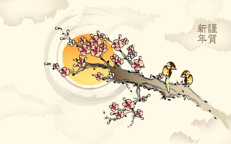 no people, leaf, decoration, flowers, computer Graphic, cloud - sky, animal representation, outdoors, pink, illustration, 1080P, backgrounds, petaled