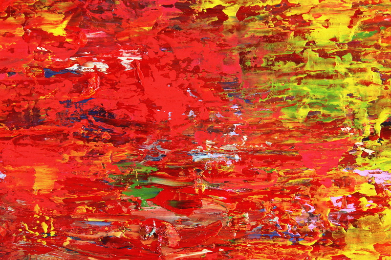 damaged, red, wall - Building Feature, brush Stroke, art and craft, old, dirty, art Product, art, abstract, painting, textured Effect, no people, color Image