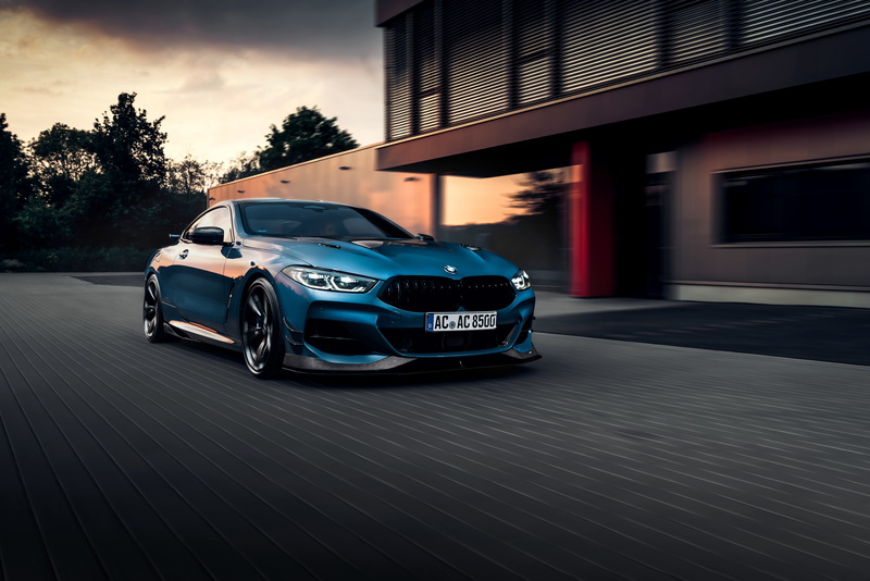 AC Schnitzer, lights, M850i, machine, ACS8 5.0i, G15, clouds, coupe, 5K, BMW, house