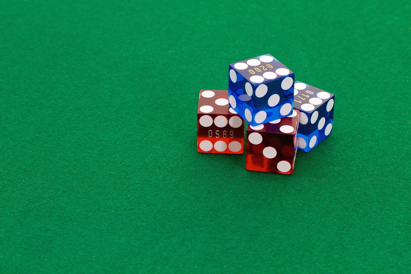 still life, numbers, large group of objects, roll, relaxation, multi colored, close-up, high angle view, directly above, casino, leisure games, copy space