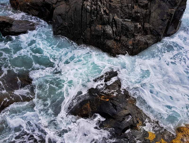 cape town, rocks, day, beauty in nature, blurred motion, land, rock - object, sea waves, power in nature, rock, 2K, sport, coast, surfing, rock formation