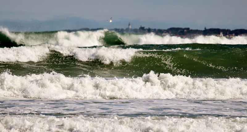 splashing, coastline, blue, day, wind, surf, nature, Robben Island, sea, beauty in nature, waterfront, wave, South Africa, no people, body, motion, water