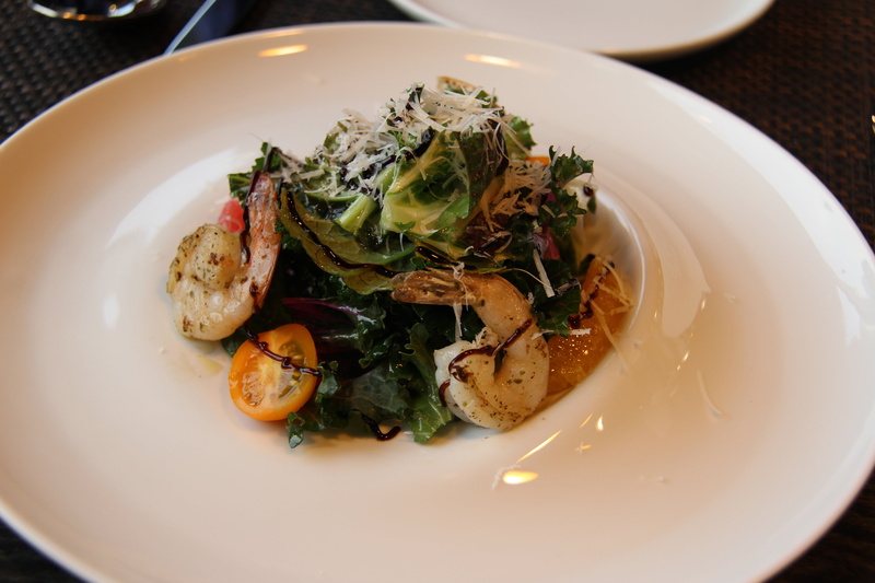 dish, salad, crockery, high angle view, seafood, no people, serving dish, dinner, prawns, temptation, 5K, food, wellbeing, freshness, healthy eating, still life