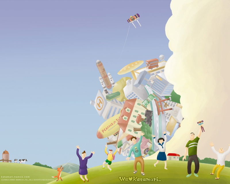 Video Game, Katamari Damacy, 720P
