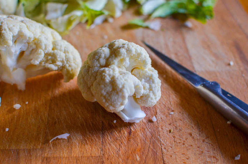 cutting board, still life, asian food, food and drink, indulgence, sweet food, temptation, close-up, 4K, indoors, cauliflower, table, vegetables, fruit