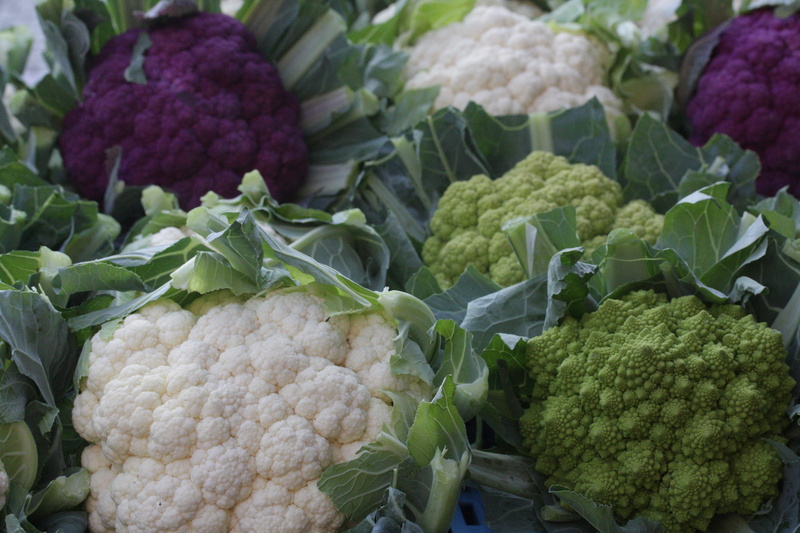 no people, organic, food, cauliflower, farmers market, retail, freshness, cook, vitamins, market, purple, food and drink, sale, choice, for sale, market stall
