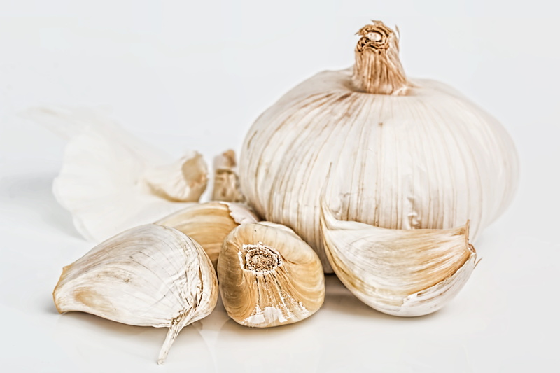 seasoning, garlic clove, raw food, culinary, white, bulbs, pungent, flavor, wellbeing, vegetable, garlic cloves, healthy eating, 5K, food seasoning, indoors