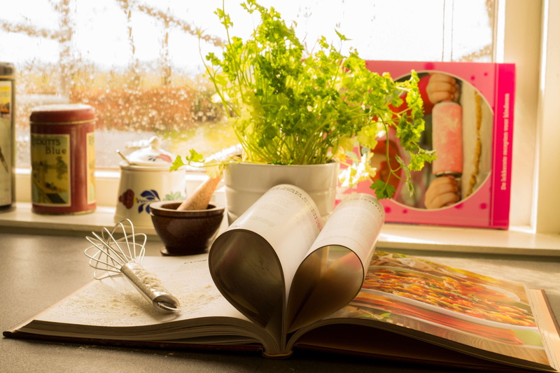 nature, indoors, cooking, vegetable, open, plant, baking, freshness, bowl, wellbeing, kitchen, food and drink, tray, table, cookbook, healthy eating, kitchen utensil
