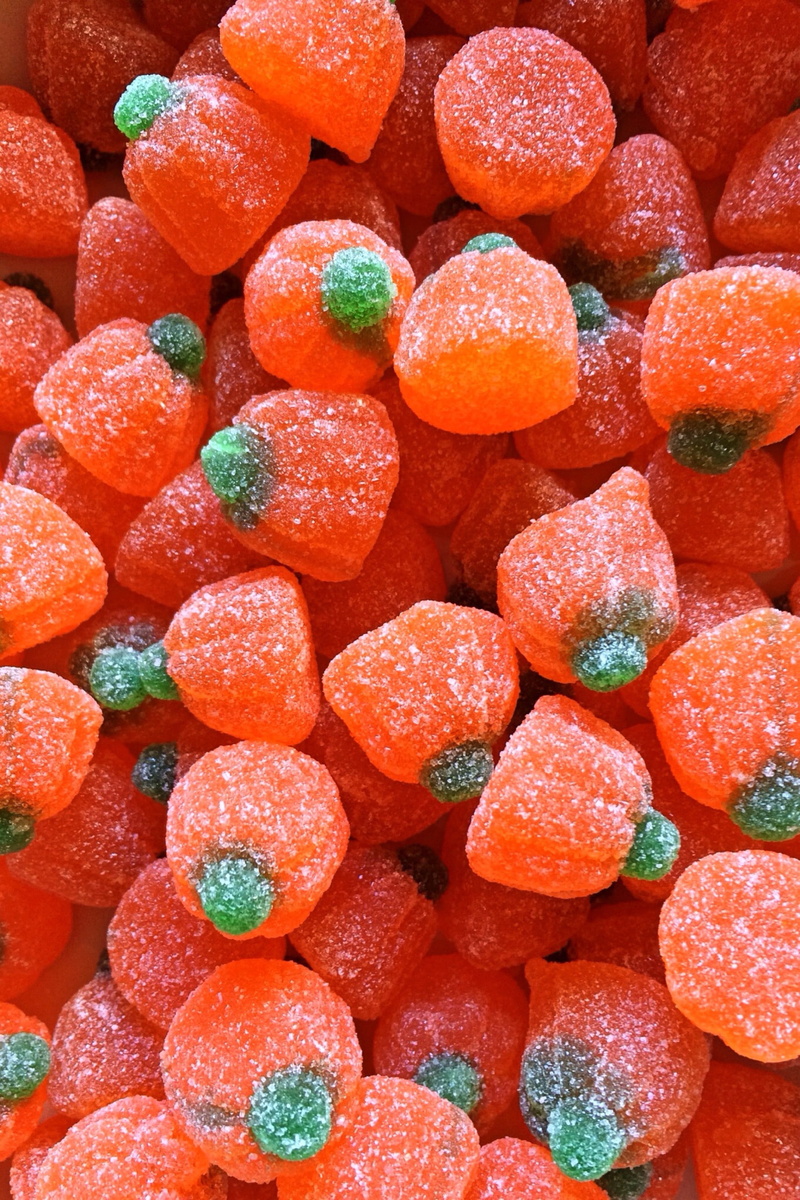 photo, orange, october, large group of objects, wellbeing, food and drink, treat, pumpkin, candies, indoors, Pumpkins, ripe, Holiday, sweets, 2K, temptation