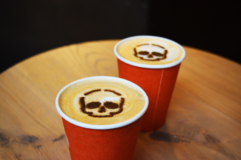 beverage, orange, sweet, chocolate, refreshment, no people, decoration, hot, takeaway, halloween coffee, frothy drink, party, pumpkin spice, disposable