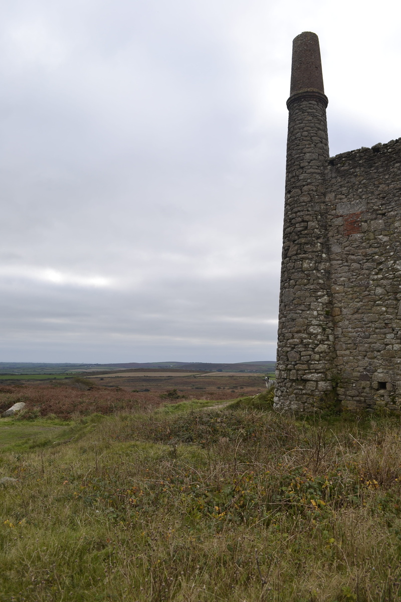 nature, landscape, low angle view, poldark, day, building exterior, tower, british, industrial, uk, mine, mining, heritage, engine, rugged, the past, cloud - sky
