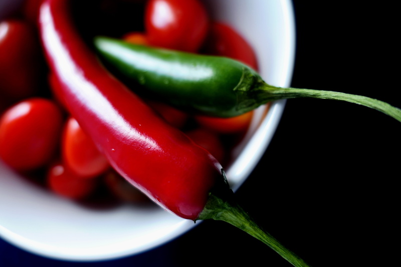 vegetable, food, wellbeing, green color, benefit from, black background, healthy, chilli pepper, ingredient, studio shot, food and drink, spice, kitchen