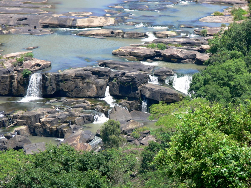 environment, river valley, architecture, wild, rock, natural, beauty in nature, river, scenics - nature, day, growth, plant, nature, rock - Object, falls