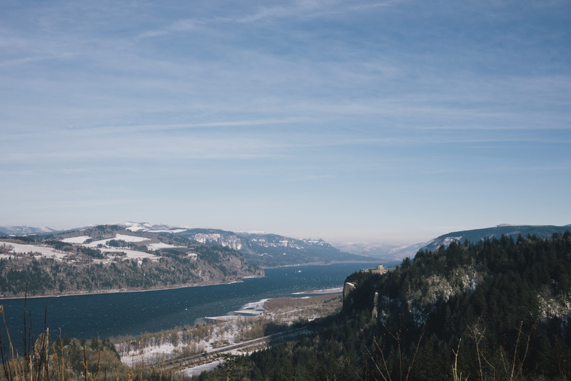 sea, day, non-urban scene, nature, 4K, portland, viewpoint, plant, united states, mountain range, corbett, idyllic, oregon, winter, tranquil scene, environment
