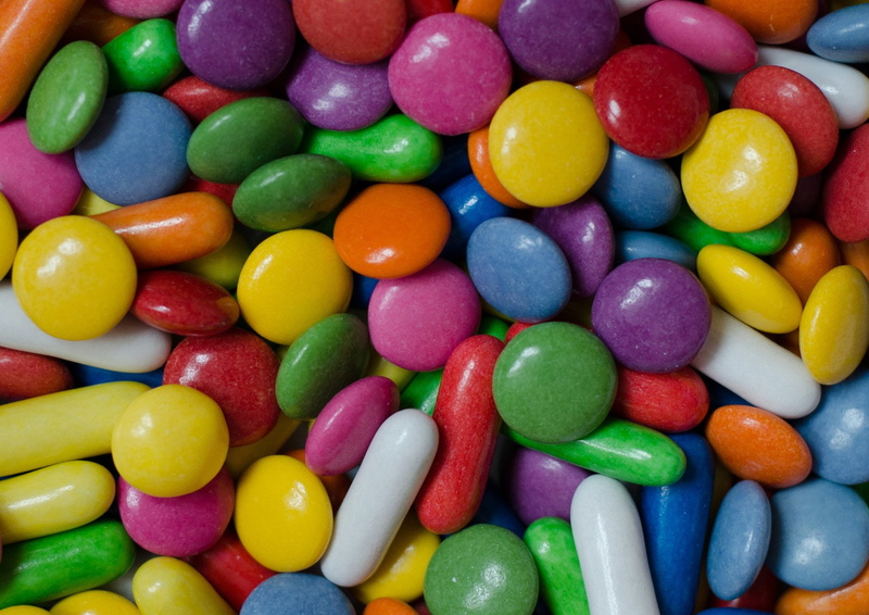 Candy, Food, 1080P, Colors, Smarties, Colorful, Sweets