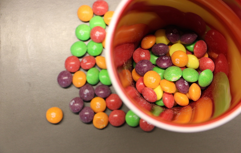 temptation, 5K, large group of objects, freshness, colorful, choice, dessert, fruit, food, snack, directly above, candy, indoors, smarties, sweet, variation