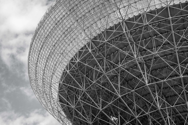 4K, cloud - sky, space, sky, nature, futuristic, black and white, research, low angle view, modern, geometric, built structure, science, outdoors, abstract