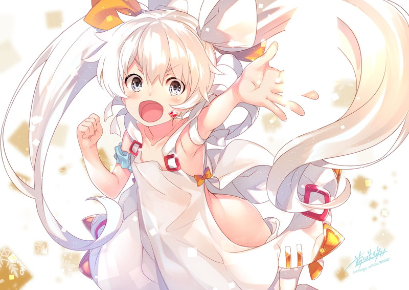 Selector Infected WIXOSS, twintails, artwork, 1080P