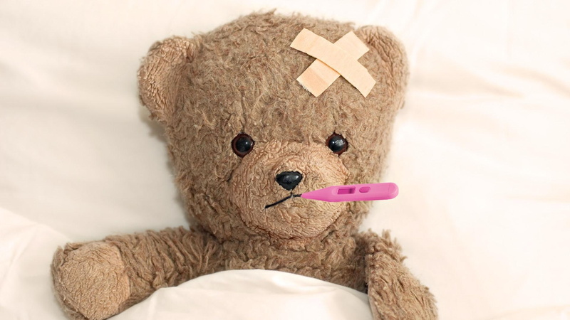 brown, toy, bear, 1080P, 3d and abstract, well, teddy, sick, plush, potography