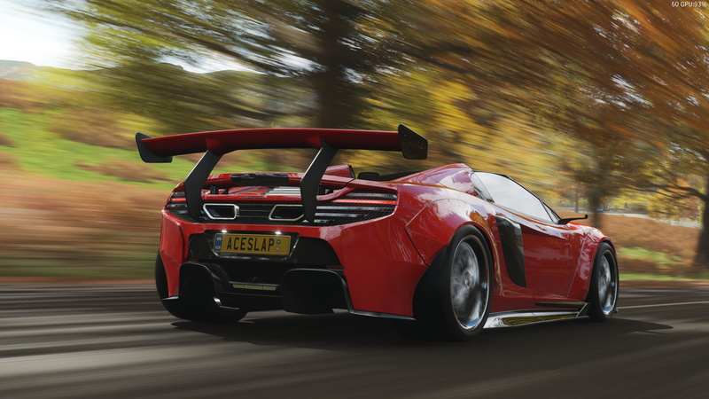 Forza Horizon 4, McLaren, PC gaming, super sampling, 4K