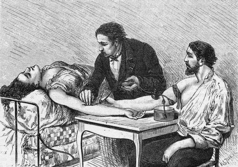 4K, medicine, sick woman, a blood transfusion, Dr.