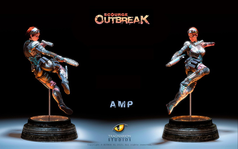 scourge, shooter, outbreak, 1080P, steampunk, action, sci fi, fighting