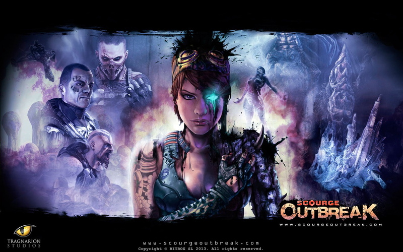 shooter, sci fi, action, fighting, outbreak, 1080P, scourge, steampunk