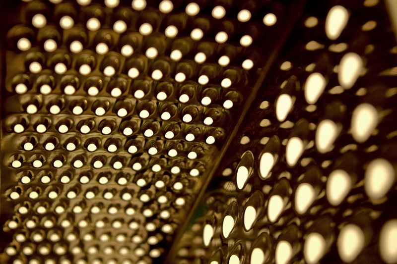 full frame, bottle, close-up, steel, textured, in a row, technology, backgrounds, selective focus, industry, large group of objects, geometric shape, grater