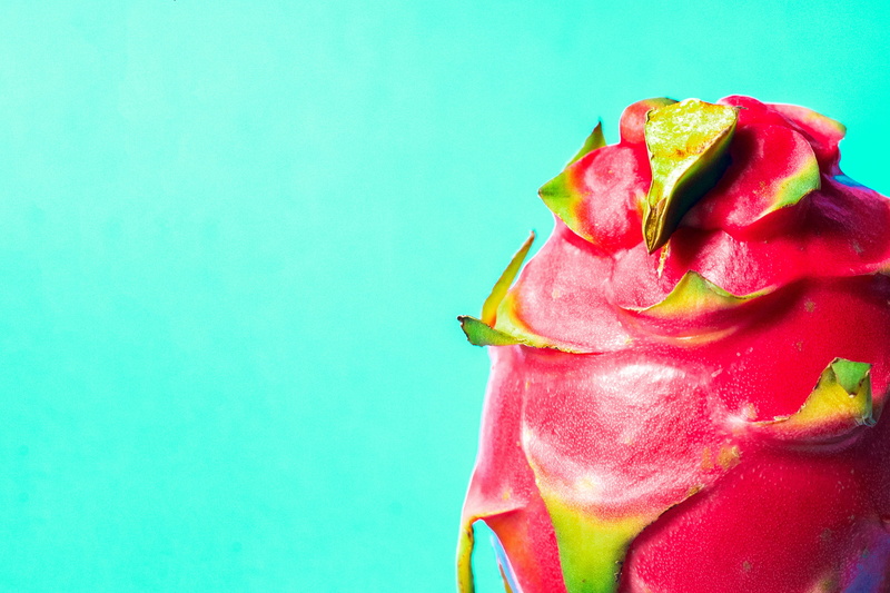 food and drink, blossom, strawberry, pitaya, flower head, copy space, leaf, healthy eating, rose, blue background, flowering plant, bud, no people, petal
